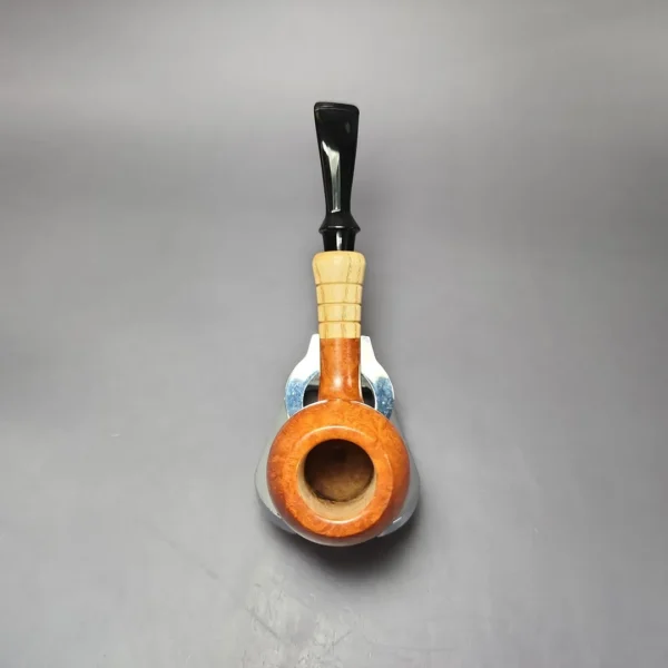 Mimmo Provenzano B Smooth Acorn w/ Olivewood Estate Briar Pipe, Unsmoked - Image 10