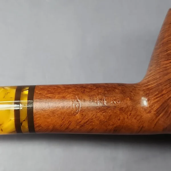 Savinelli Miele 344 KS Smooth Brandy Estate Briar Pipe, Italian Estates, 6mm - Image 10