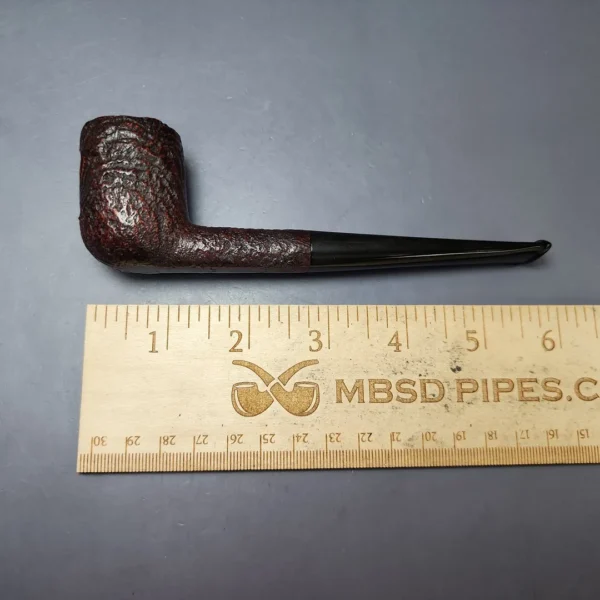 Dunhill 1960 Shell Briar 251 Sandblasted Billiard Estate Briar Pipe, English Estates - Image 10