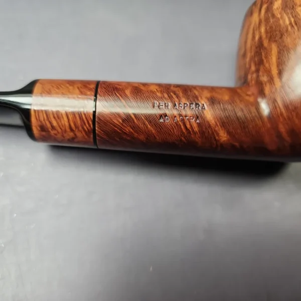 Ser Jacopo Pre-1994 Smooth Apple w/ Briar Insert Estate Briar Pipe, Italian Estates - Image 10