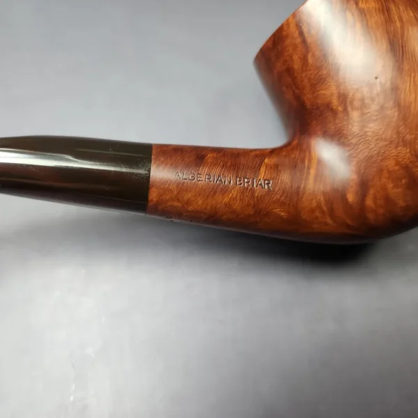 Edward's Large Smooth Bent Billiard Estate Briar Pipe, American Estates - Image 10