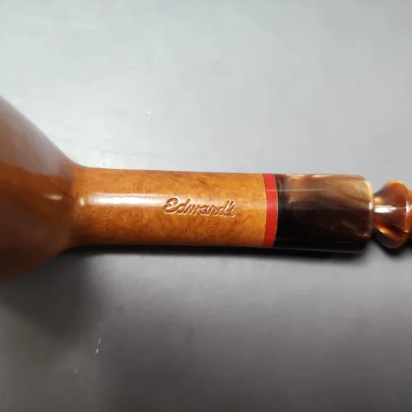 Edward's XL Smooth Lumberman w/ Acrylic Estate Briar Pipe, American Estates - Image 9