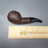 Savinelli Sitting 320 KS Rusticated Author Estate Briar Pipe, Italian Estates - Image 10