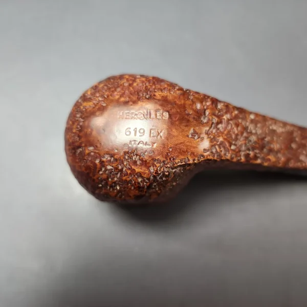 Savinelli Hercules 619 EX Panel Bent Pot Estate Briar Pipe, Italian Estates - Image 10