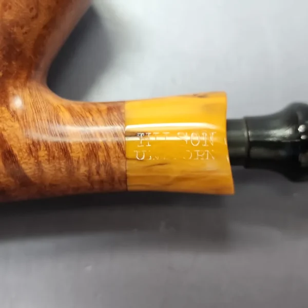Hilson Unicorn 272 Smooth Dublin w/ Pipenite Estate Briar Pipe, Belgian Estates - Image 10