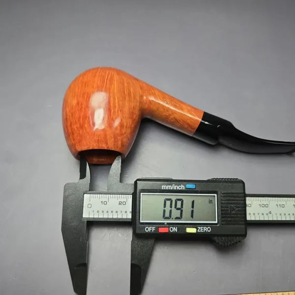 Savinelli Autograph 4 Smooth Freehand Egg Estate Briar Pipe, Unsmoked, 6mm - Image 10