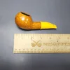 Savinelli Mini Yellow 321 Smooth Author Estate Briar Pipe, Unsmoked, 6mm - Image 11
