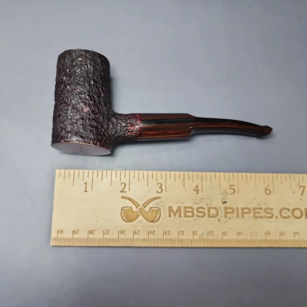 James Upshall Bark EXL Rusticated Poker w/ Cumberland Estate Briar Pipe, Unsmoked - Image 10