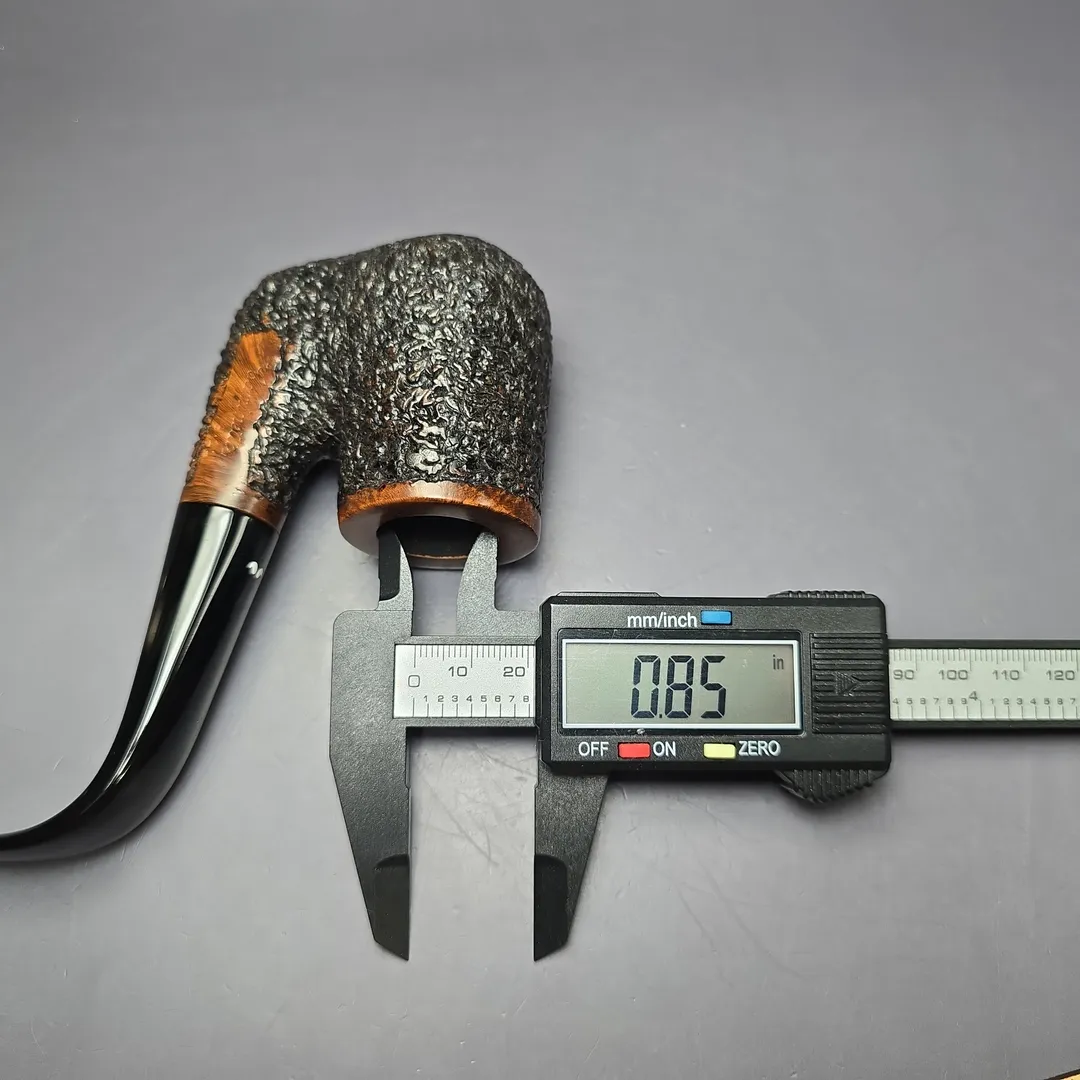 Caminetto Business Rusticated Oom Paul Estate Briar Pipe, Italian Estates - Image 10