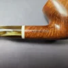 Edward's Smooth Bent Billiard Estate Briar Pipe, American Estates - Image 11