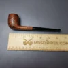 Dunhill Tanshell Sandblasted Oval Shank Billiard Estate Briar Pipe, English Estates - Image 10