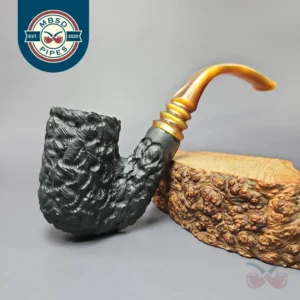 Unknown XL Rusticated Oom Paul Block Meerschaum Estate Pipe, Other Estates