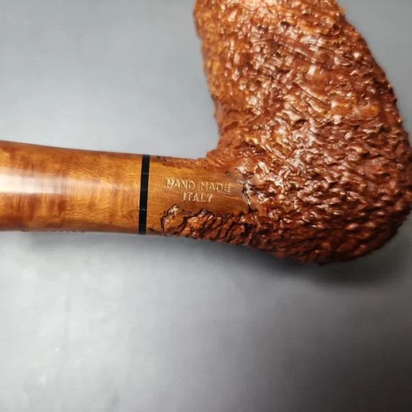 Ascorti Business Rusticated Stack Billiard Estate Briar Pipe, Unsmoked - Image 10