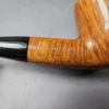 James Upshall 1980s E Grade Smooth Bent Billiard Estate Briar Pipe, English Estates - Image 10