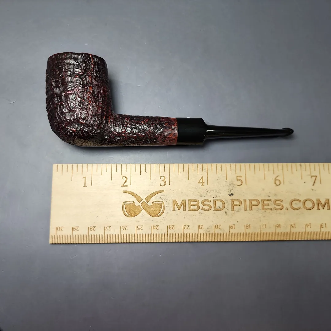 Dunhill 1964 Shell Briar LB Sandblasted Billiard Estate Briar Pipe, English Estates - Image 10