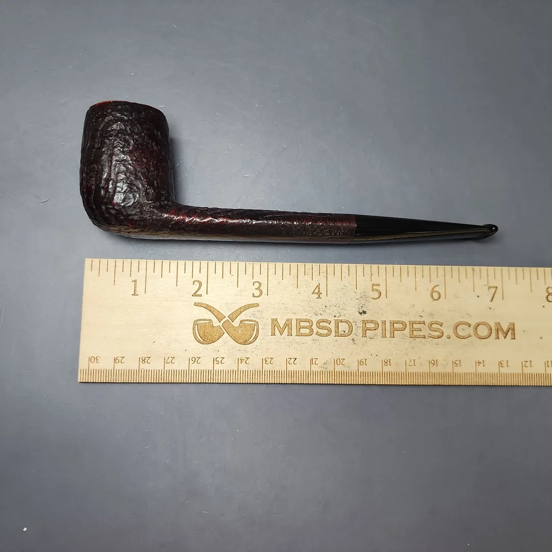 Dunhill 1978 Shell Briar 61091 Sandblasted Canadian Estate Briar Pipe, English Estates - Image 10