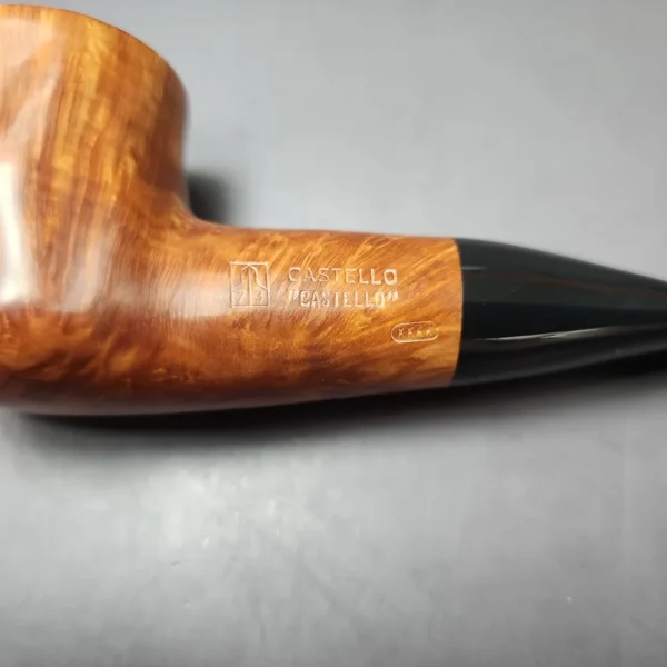 Castello "Castello" 4K Smooth Nosewarmer Estate Briar Pipe, Italian Estates - Image 10