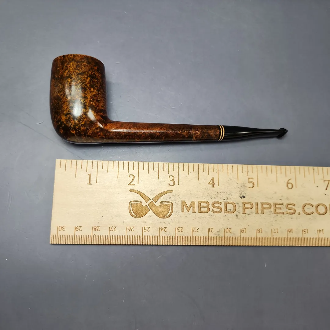 Mina Pipes Smooth Canadian w/ Boxwood Estate Briar Pipe, Unsmoked - Image 10
