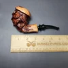 Nording Spruce Cone Partially Rusticated Freehand Estate Briar Pipe, Unsmoked - Image 10