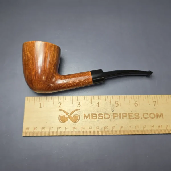 James Upshall G Grade ExL Smooth Bent Dublin Estate Briar Pipe, Unsmoked - Image 10