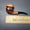 Nording Spruce Cone Partially Rusticated Freehand Estate Briar Pipe, Unsmoked - Image 10