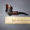 Nording Moss Partially Rusticated Freehand Sitter Estate Briar Pipe, Unsmoked - Image 10