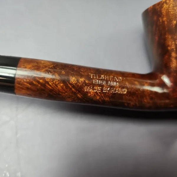 James Upshall A Grade EXL Smooth Standing Dublin Estate Briar Pipe, Unsmoked - Image 10