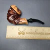 Nording Spruce Cone Partially Rusticated Freehand Estate Briar Pipe, Unsmoked - Image 10