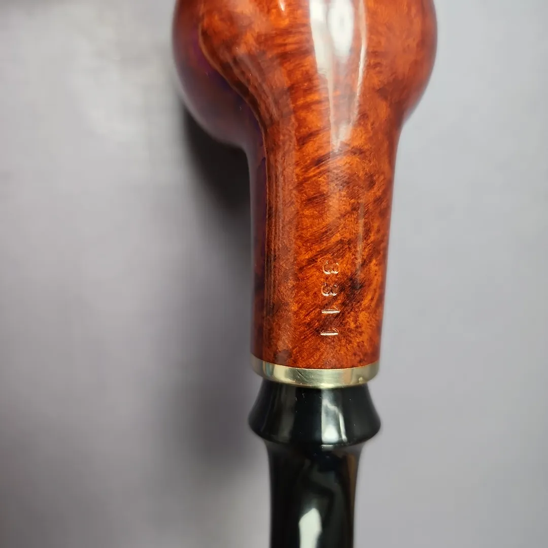 Vauen 3311 Smooth Straight Brandy Estate Briar Pipe, Unsmoked, 9mm - Image 10