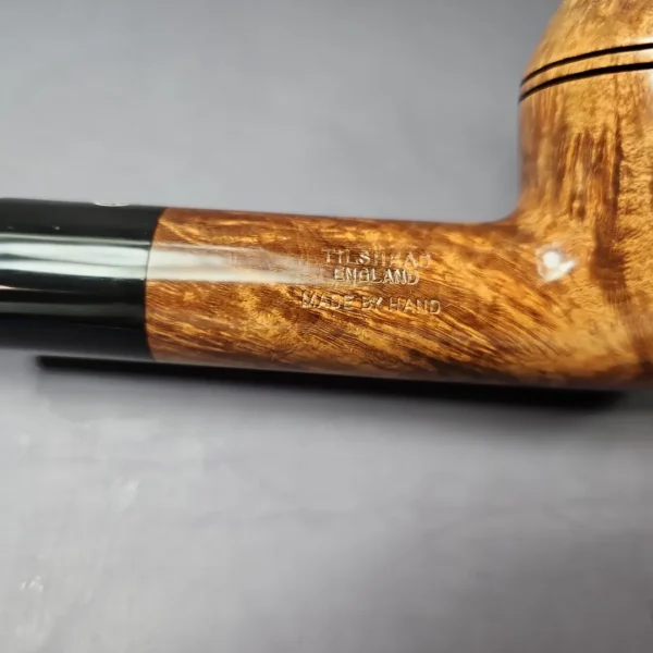 James Upshall P Grade EXL Smooth Rhodesian Estate Briar Pipe, Unsmoked - Image 10