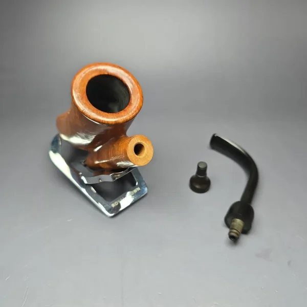 Ed Burak Connoisseur Magnum Partially Rusticated Cavalier Estate Briar Pipe, Unsmoked - Image 10