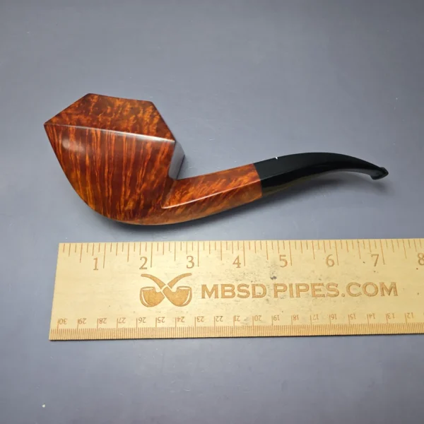 Baldo Baldi Magnum Smooth Diamond Bulldog Estate Briar Pipe, Unsmoked - Image 10