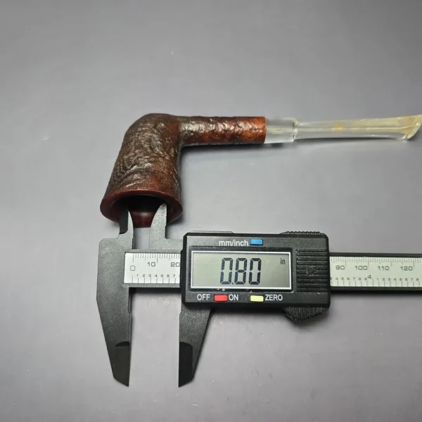 GBD Prehistoric Perspex 864 Sandblasted Dublin Estate Briar Pipe, English Estates - Image 10