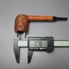 Aldo Velani Classica Brut 200 Rusticated Lovat Estate Briar Pipe, Unsmoked - Image 10