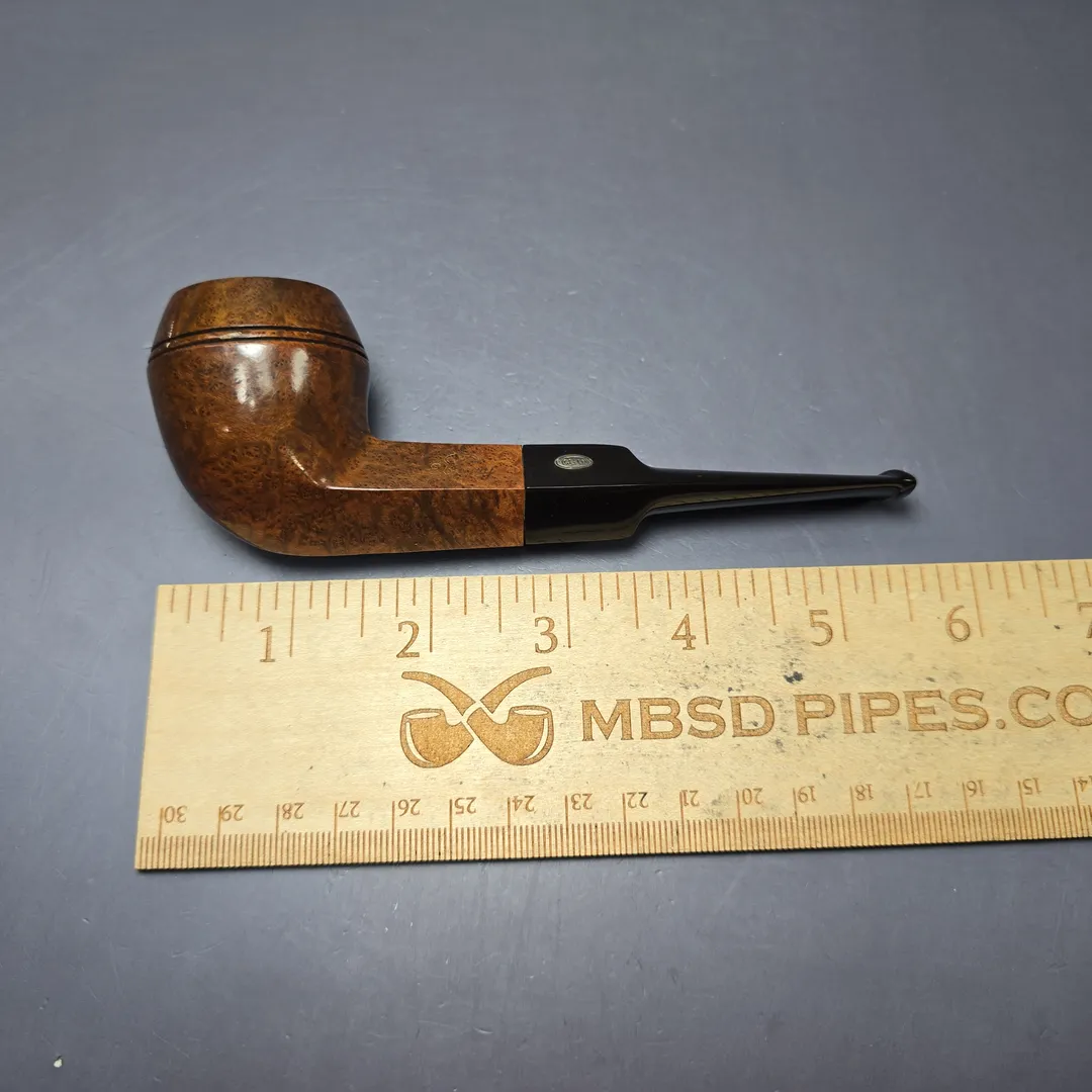 GBD Pre-1980s Ebony 2006 Smooth Bulldog Estate Briar Pipe, Unsmoked - Image 10