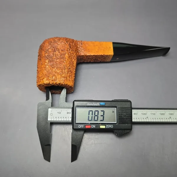 Ser Jacopo Pre-1994 Renaissance 127 Rusticated Panel Estate Briar Pipe, Italian Estates - Image 10