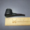 Pipe Tristan "Shape 55" Black Sandblasted Pot Handmade Briar Pipe, New - Image 10