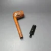 Dunhill 1958 Tanshell ES "Extra Long Shank" Sandblasted Canadian Estate Briar Pipe, English Estates - Image 10
