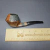 Bjarne XL Partially Rusticated Bulldog Estate Briar Pipe, Danish Estates - Image 10
