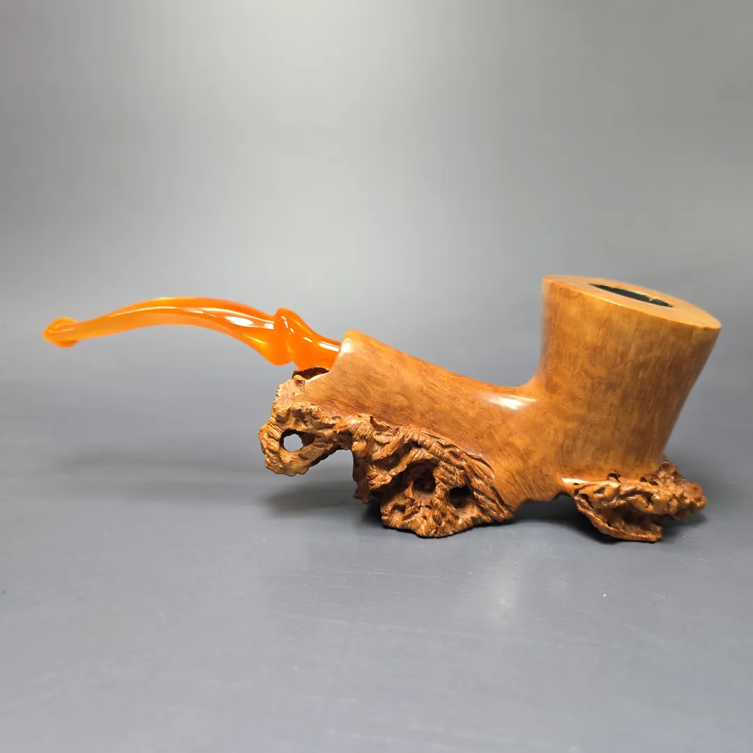 Micoli (Robert Burns) Special Selection XL Freehand Estate Briar Pipe, Unsmoked - Image 10