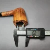Savinelli XL Partially Sandblasted Freehand 5 Estate Briar Pipe, Italian Estates - Image 11