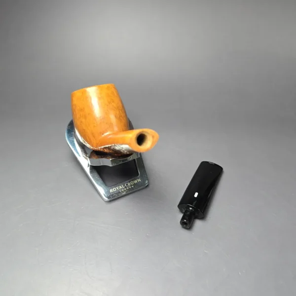 Castello "Castello" 2K Partially Rusticated Canadian Estate Briar Pipe, Italian Estates - Image 11