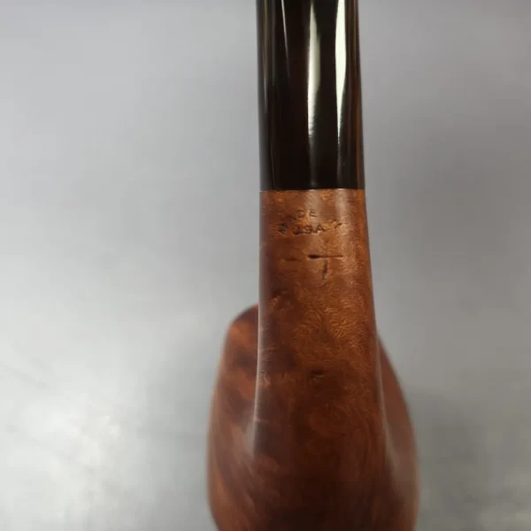 Edward's Large Smooth Bent Billiard Estate Briar Pipe, American Estates - Image 11