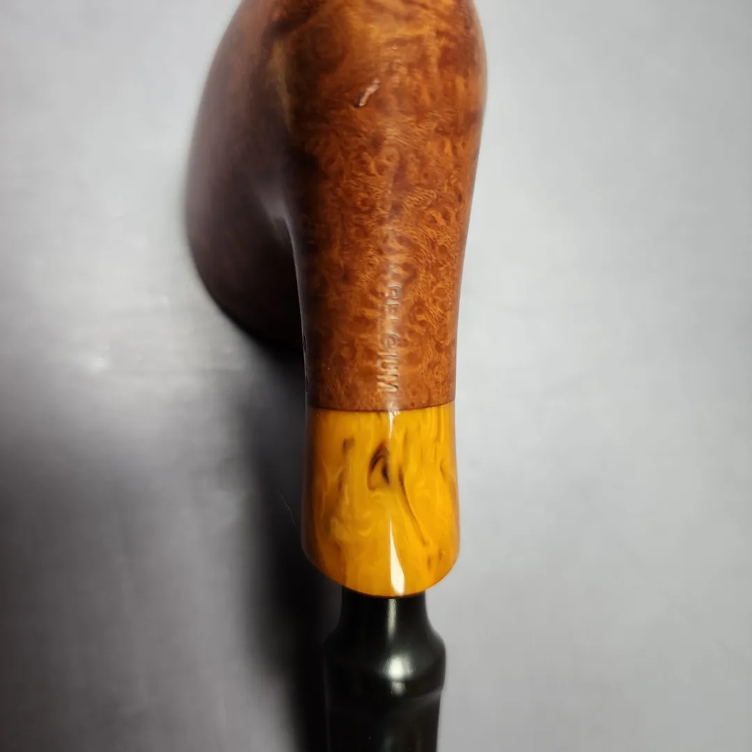 Hilson Unicorn 272 Smooth Dublin w/ Pipenite Estate Briar Pipe, Belgian Estates - Image 11