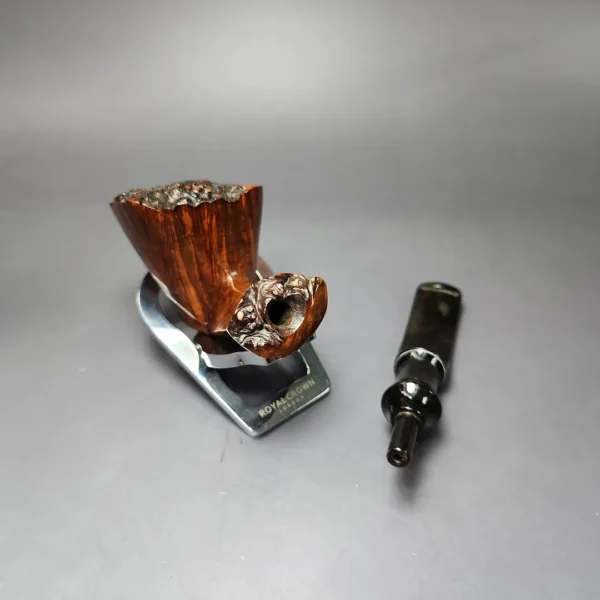 Preben Holm Rungsted Seafarer Smooth Freehand Estate Briar Pipe, Unsmoked - Image 11