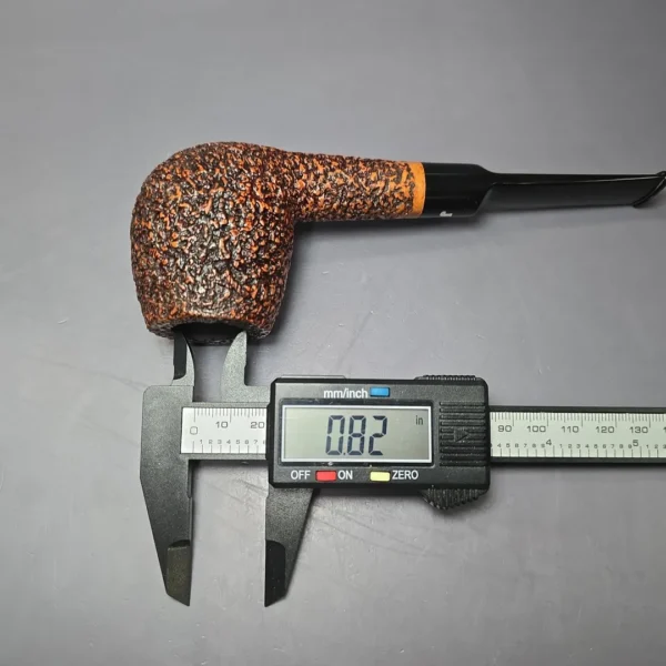 Ser Jacopo R1 XL Rusticated Apple Estate Briar Pipe, Italian Estates - Image 11