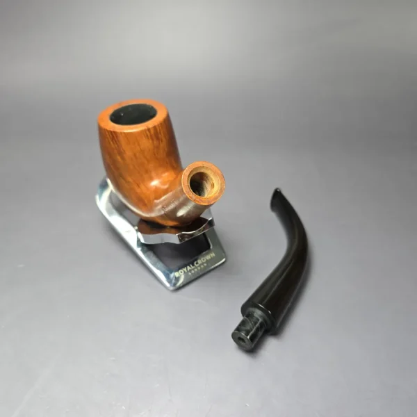 Dunhill 1975 Root Briar 120 (Large) Smooth Bent Billiard Estate Briar Pipe, English Estates - Image 11