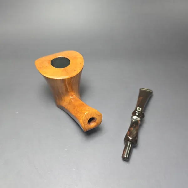 Preben Holm Wengholt Designer 3 Smooth Freehand Estate Briar Pipe, Unsmoked - Image 11