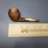Ropp Vintage Stout Sandblasted Bulldog Estate Briar Pipe, Unsmoked - Image 11
