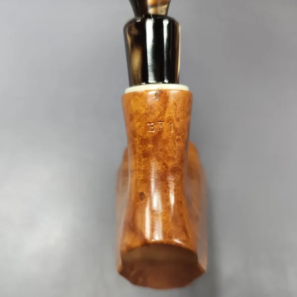 Edward's XL Smooth Freehand Dublin w/ Acrylic Estate Briar Pipe, American Estates - Image 12